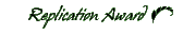 Replication Award