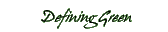 Defining Green