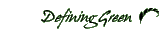 Defining Green