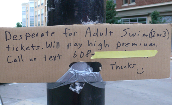 seeking adult swim tickets